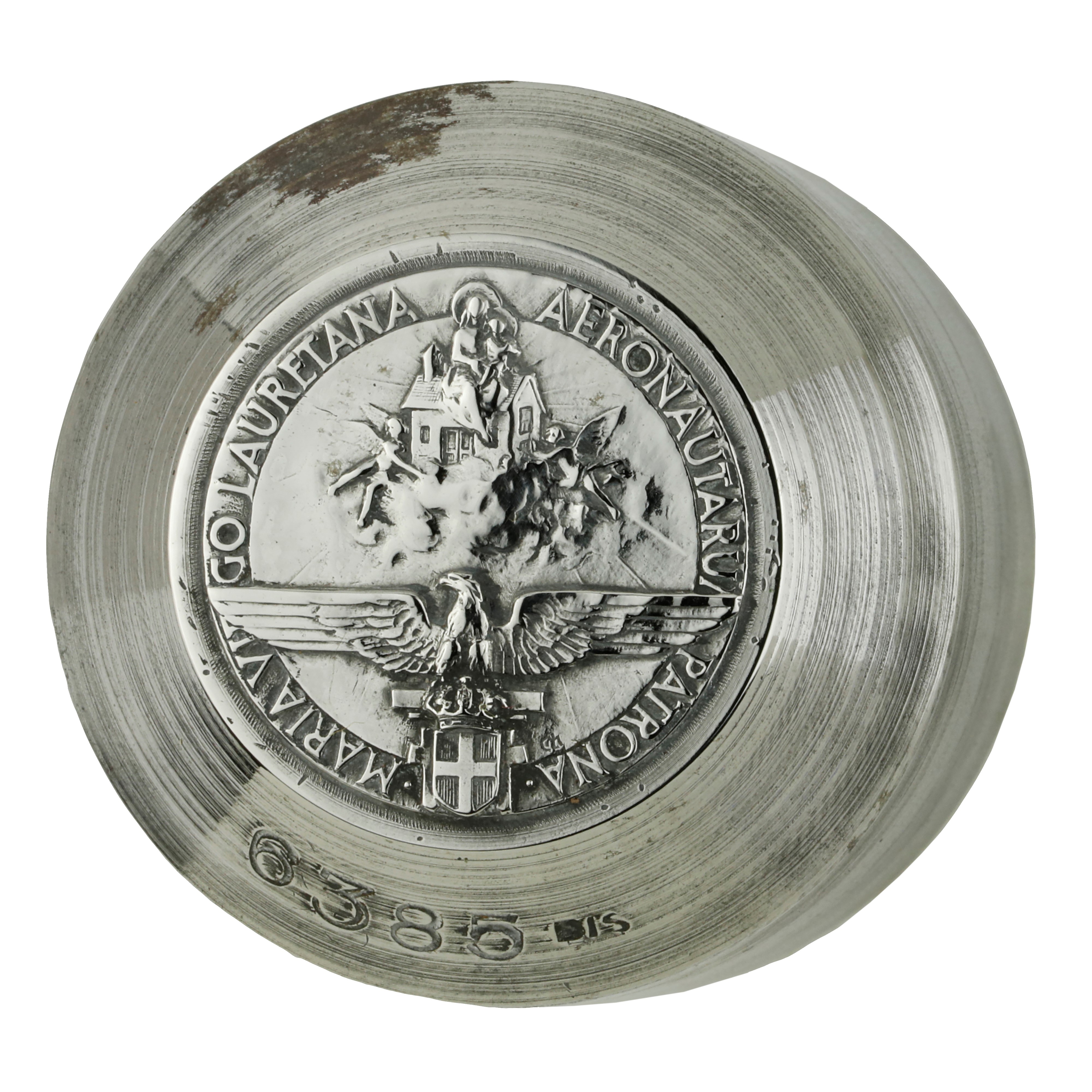 P Maria Virgo Lauretana Aeronatura Patrona. 42 X 43 MM
