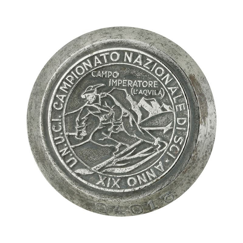 P u.n.u.C.I. Campionato Nazionale di Sci Anno XIX 42 X 40 MM