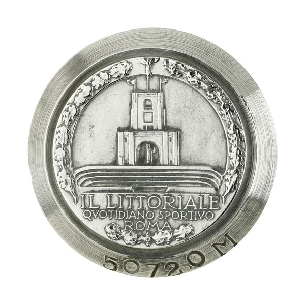 P Il Littoriale Quotidiano Sportivo Roma 41 x 42 mm