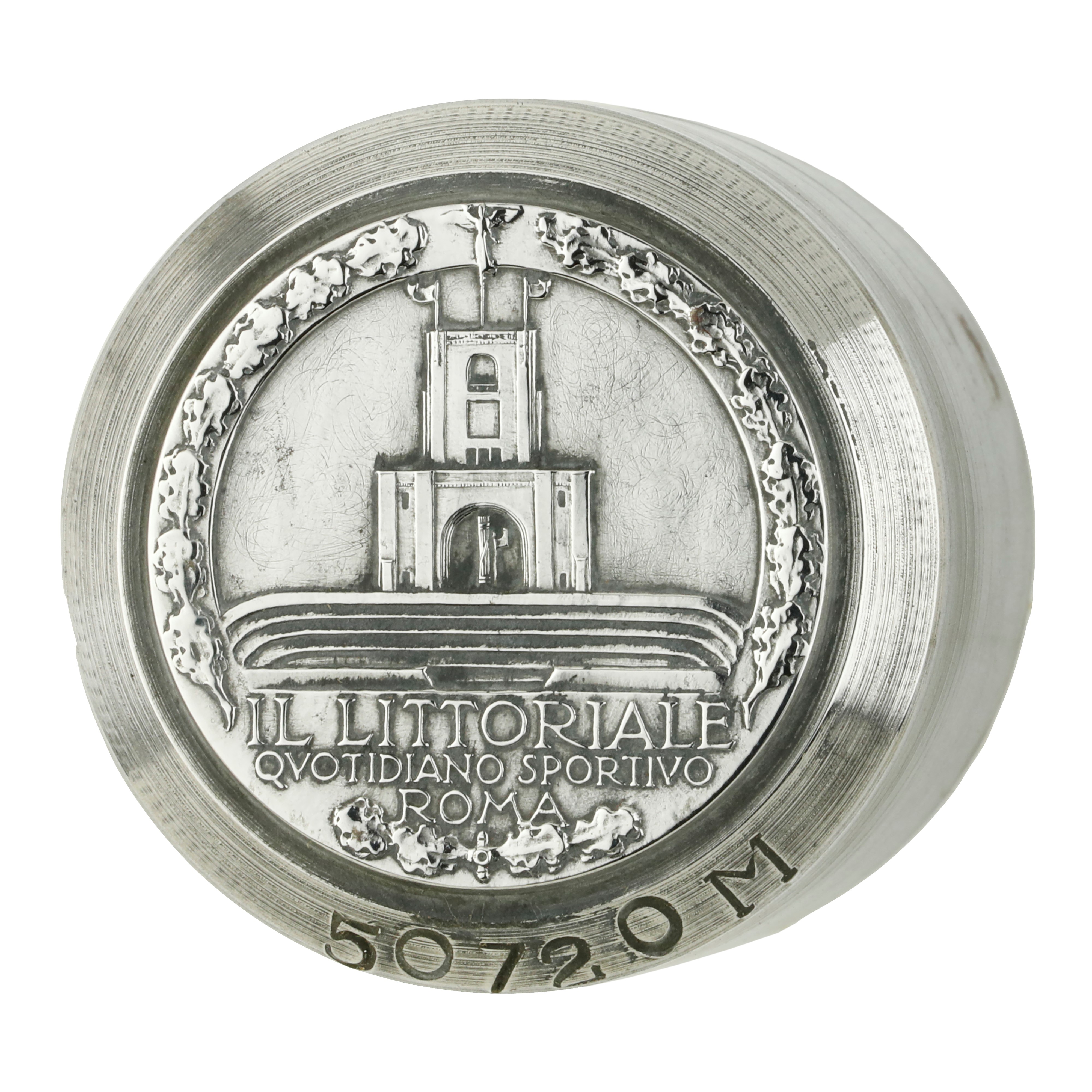 P Il Littoriale Quotidiano Sportivo Roma 41 x 42 mm