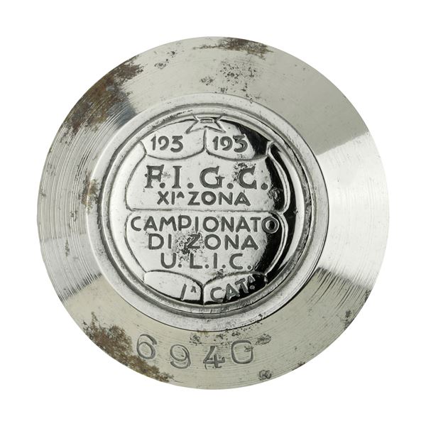 P 193-193 F.I.G.C. XI Zona Campionato Di Zona U.L.I.C La Cat 39 x 40 mm