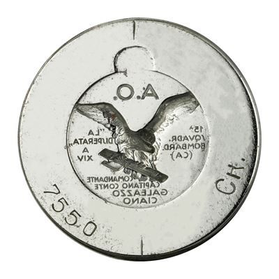 N A.o. 15a Squadra Bombard Rca "la Disperata" 57 X 45 MM
