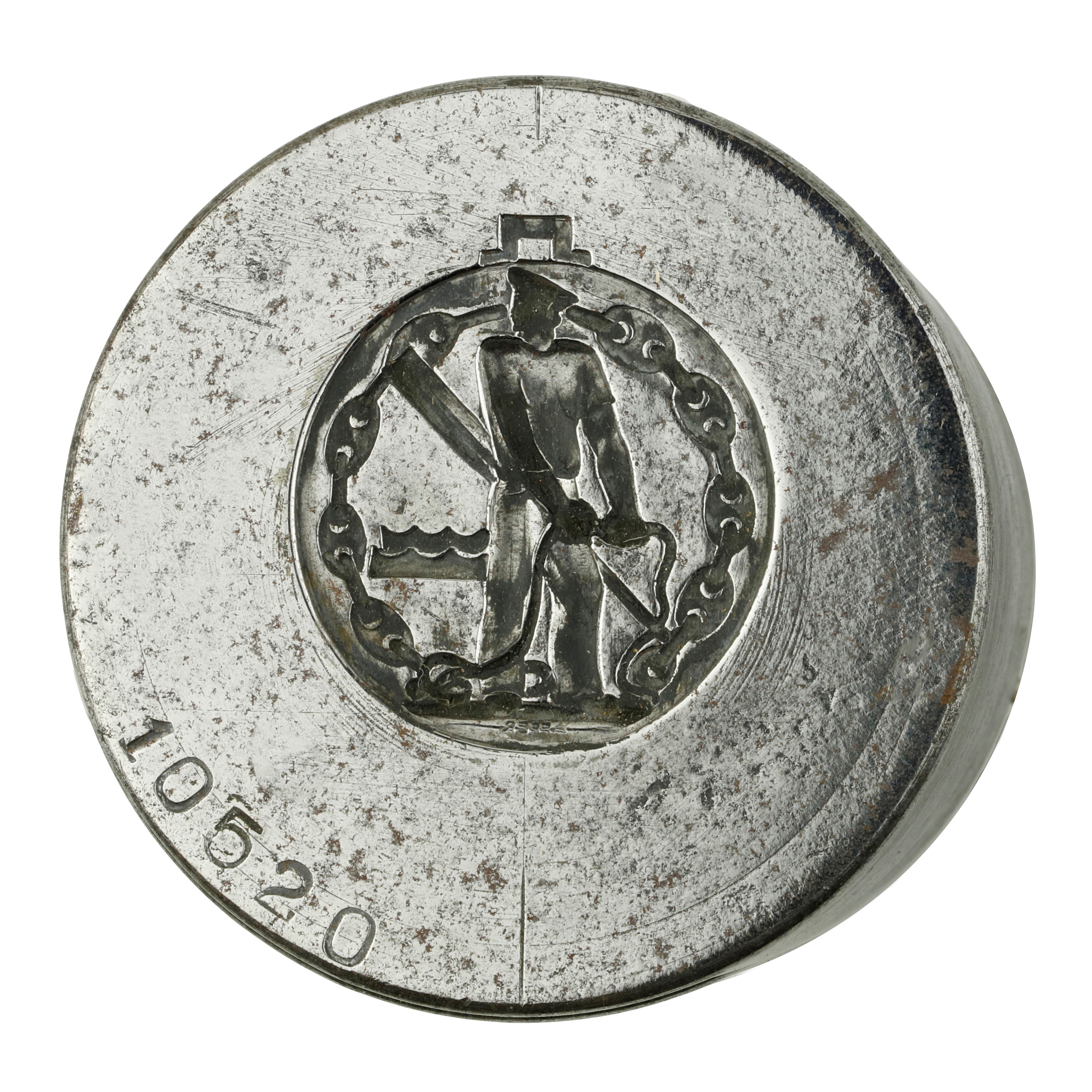 N Marinaio con Ancora e Catena - Affer 52 X 38 MM