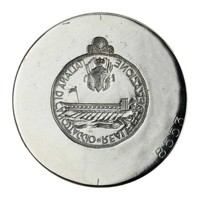 N Reale Federazione Italiana di Canottaggio 48 X 45 MM