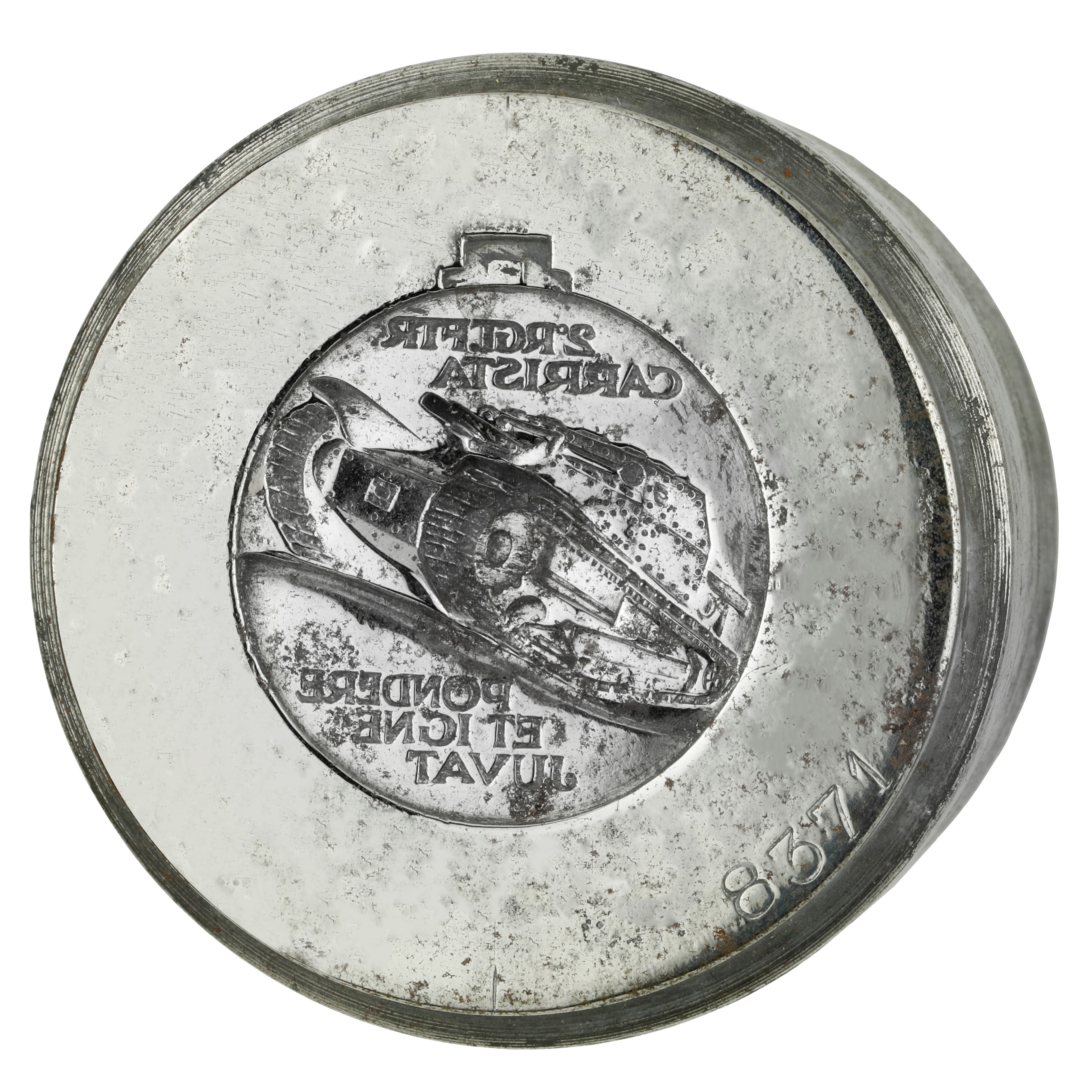 N 2°rgt Ftr Carrista "pondere Et Igne Juvav. 58 X 46 MM
