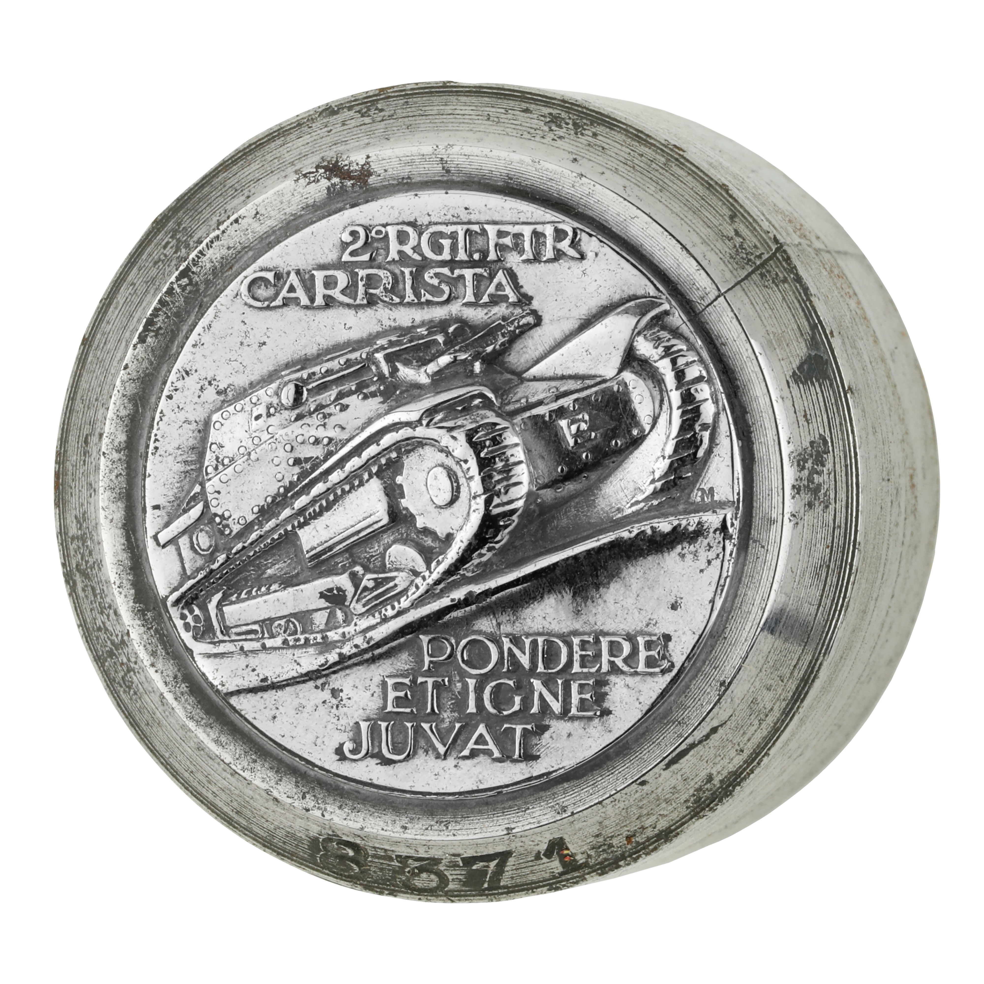 P 2º Rgt Ftr Carrista "pondere Et |gne Juvav' 41 X 37 MM