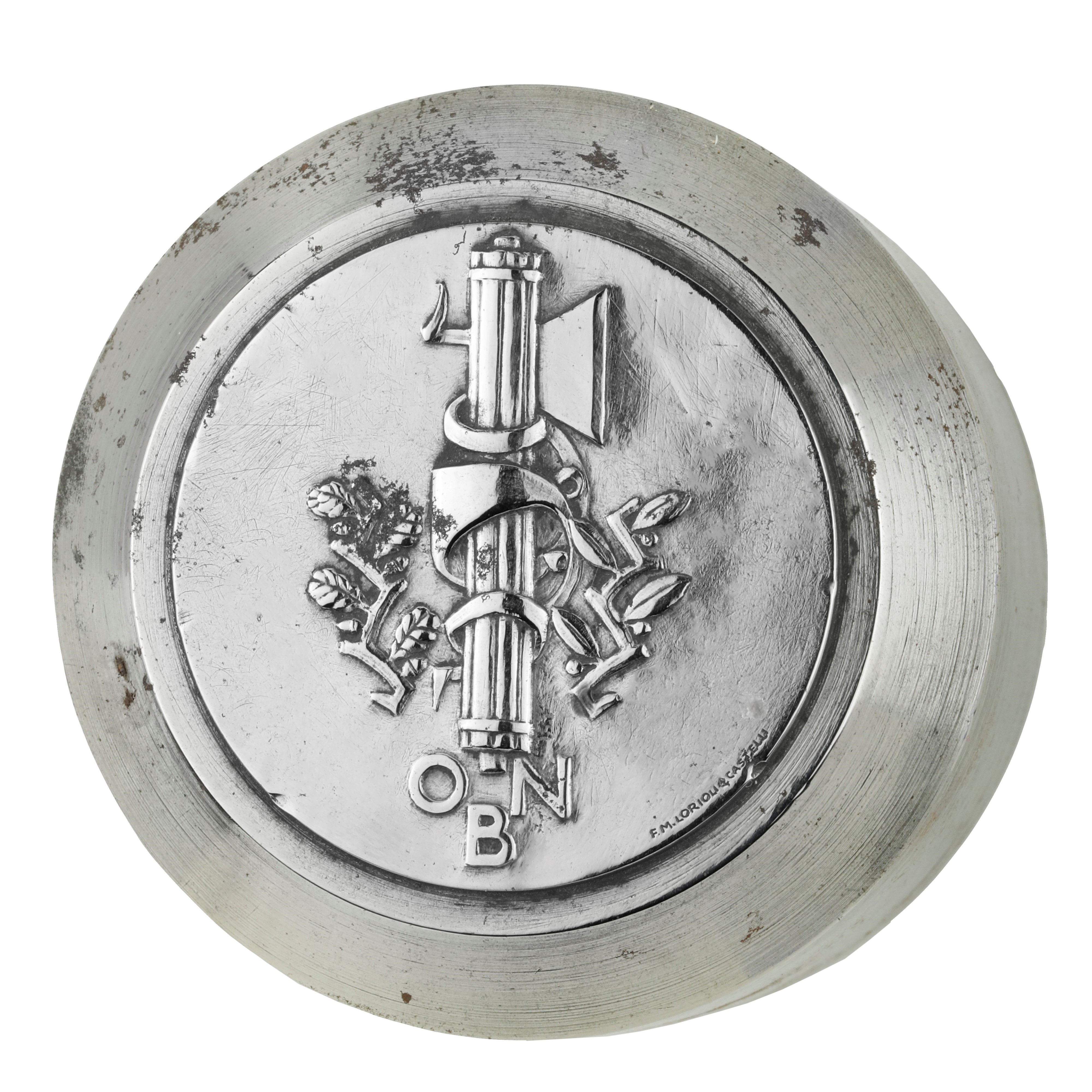 P Fascio con fronde ONB 56 x 41 mm