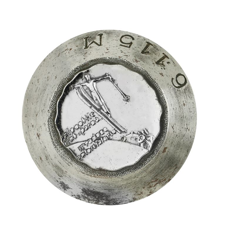P Automobile Club Parma II Raduno Autosciatorio 32 X 32 MM