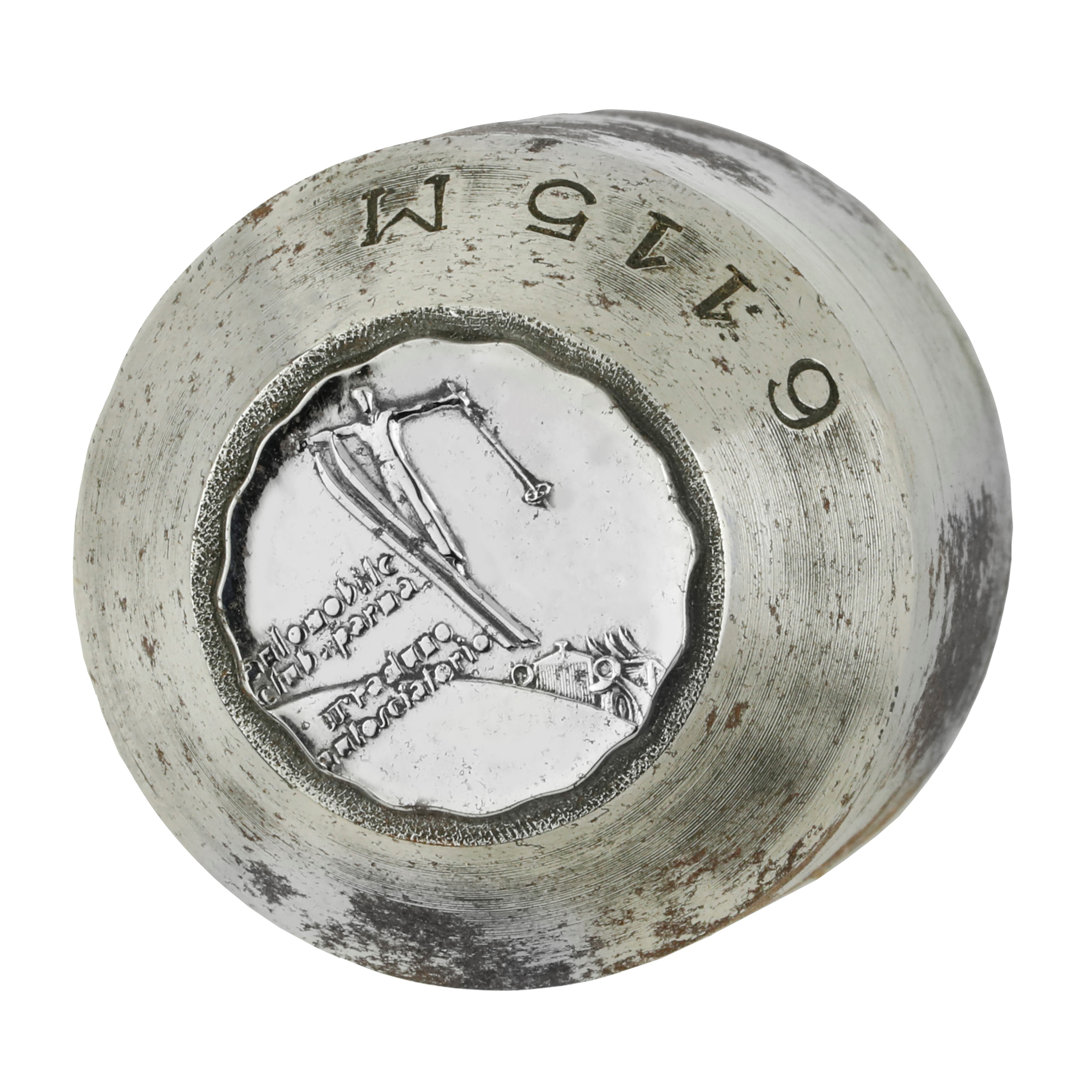 P Automobile club Parma II raduno autosciatorio 32 x 32 mm