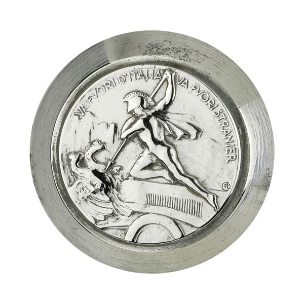 P Va Fuori D'Italia Va Fuori Stranier 36 x 36 mm