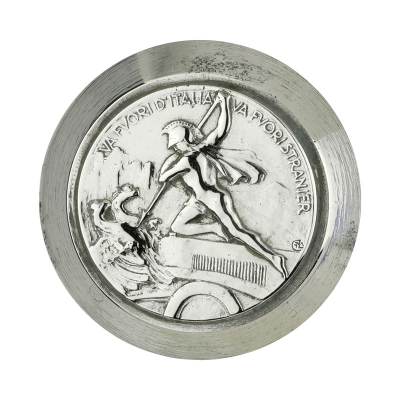 P Va Fuori D'italia Va Fuori Stranier 36 X 36 MM