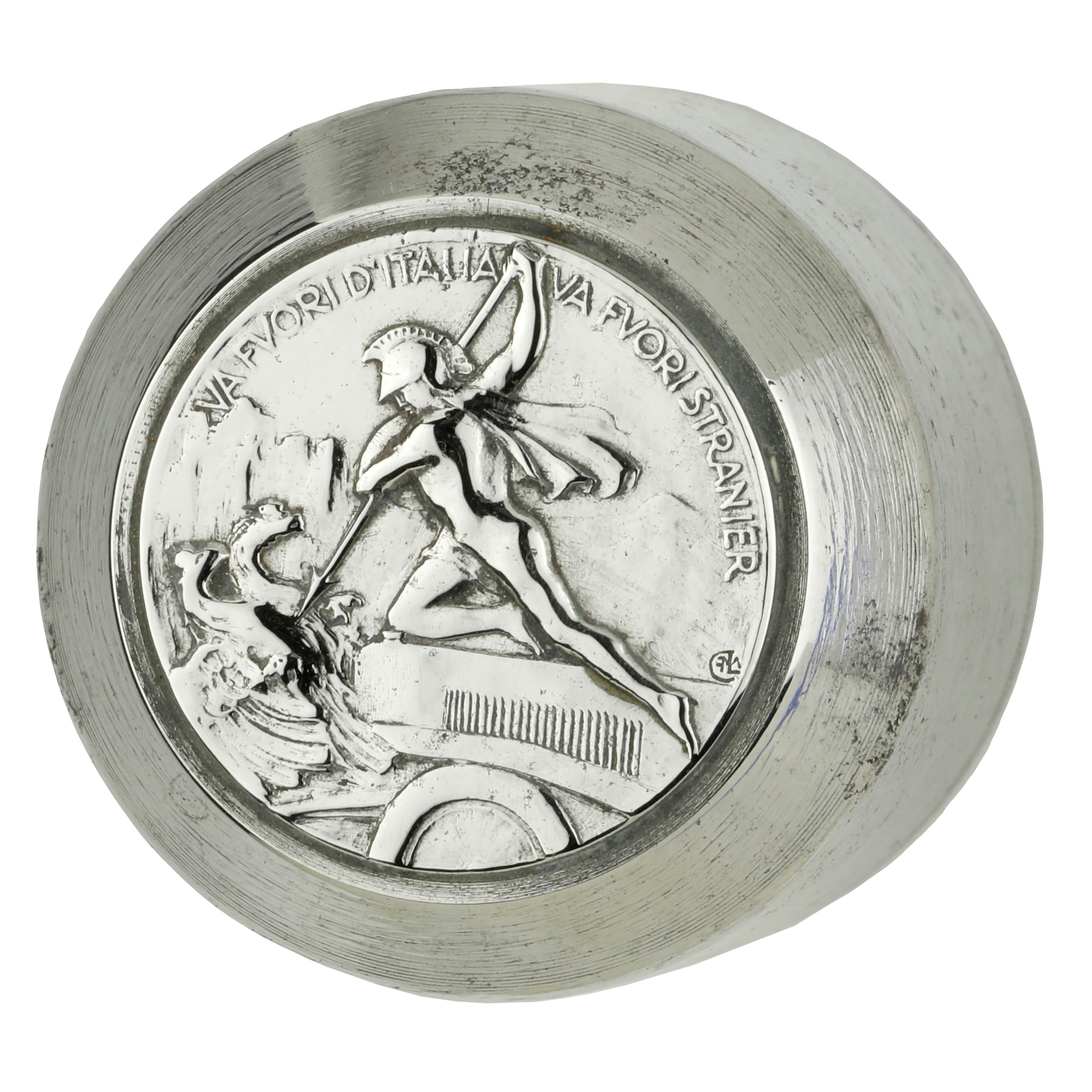 P Va Fuori D'italia Va Fuori Stranier 36 X 36 MM