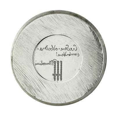 N Credere Obbedire Combattere. Mussolini 43 X 42 MM