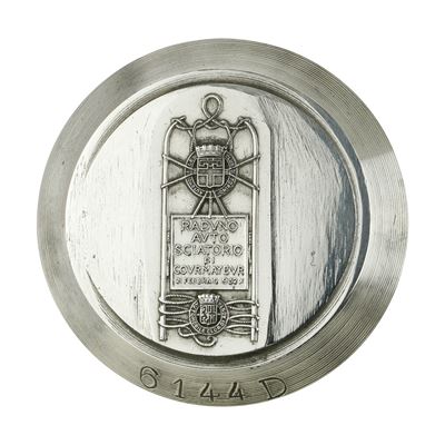 P Automobile Club Torino Raduno Auto Sciatorio di Curmayeur 21 Febbraio 1932 X Automobile Club Ao...
