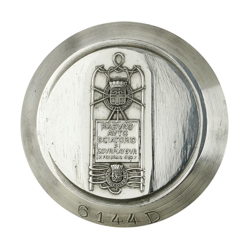 P Automobile Club Torino Raduno Auto Sciatorio di Curmayeur 21 Febbraio 1932 X Automobile Club Ao...
