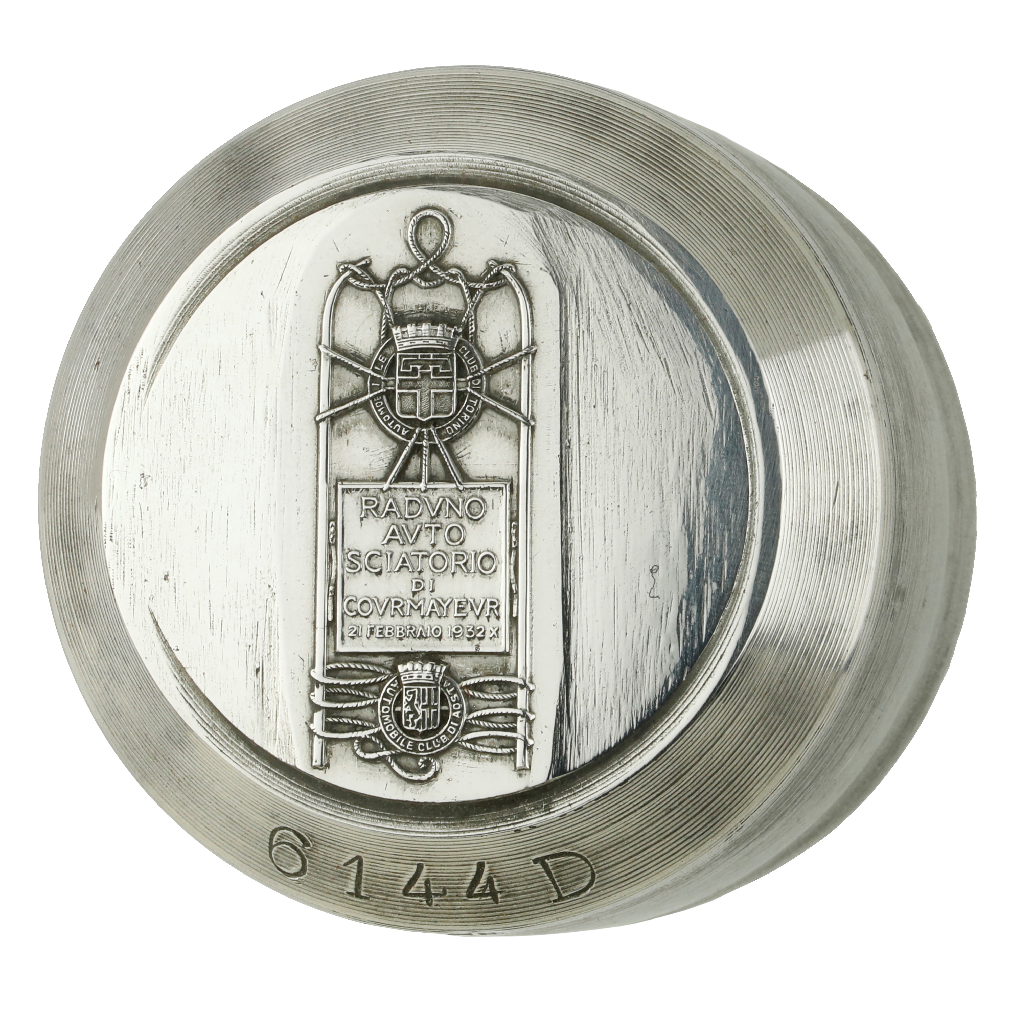 P Automobile Club Torino Raduno Auto Sciatorio di Curmayeur 21 Febbraio 1932 X Automobile Club Ao...