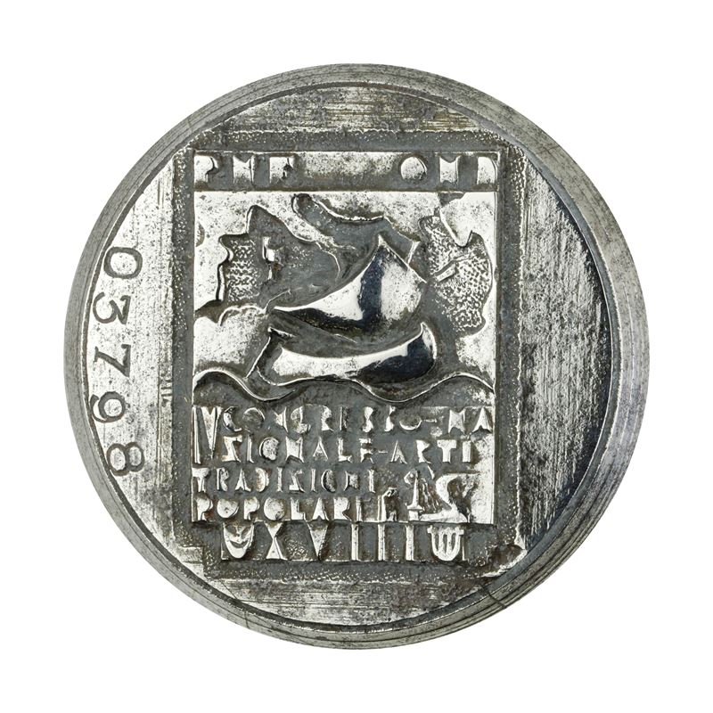 P Pnf Ond V Congresso Nazionale Arti Tradizione Popolare XVIII. 52 X 46 MM