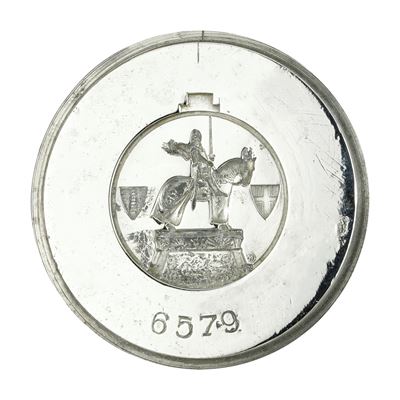 N Cavaliere a Cavallo con Spada 54 X 39 MM