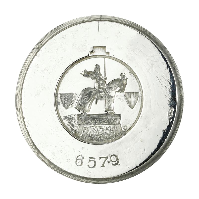 N Cavaliere a Cavallo con Spada 54 X 39 MM