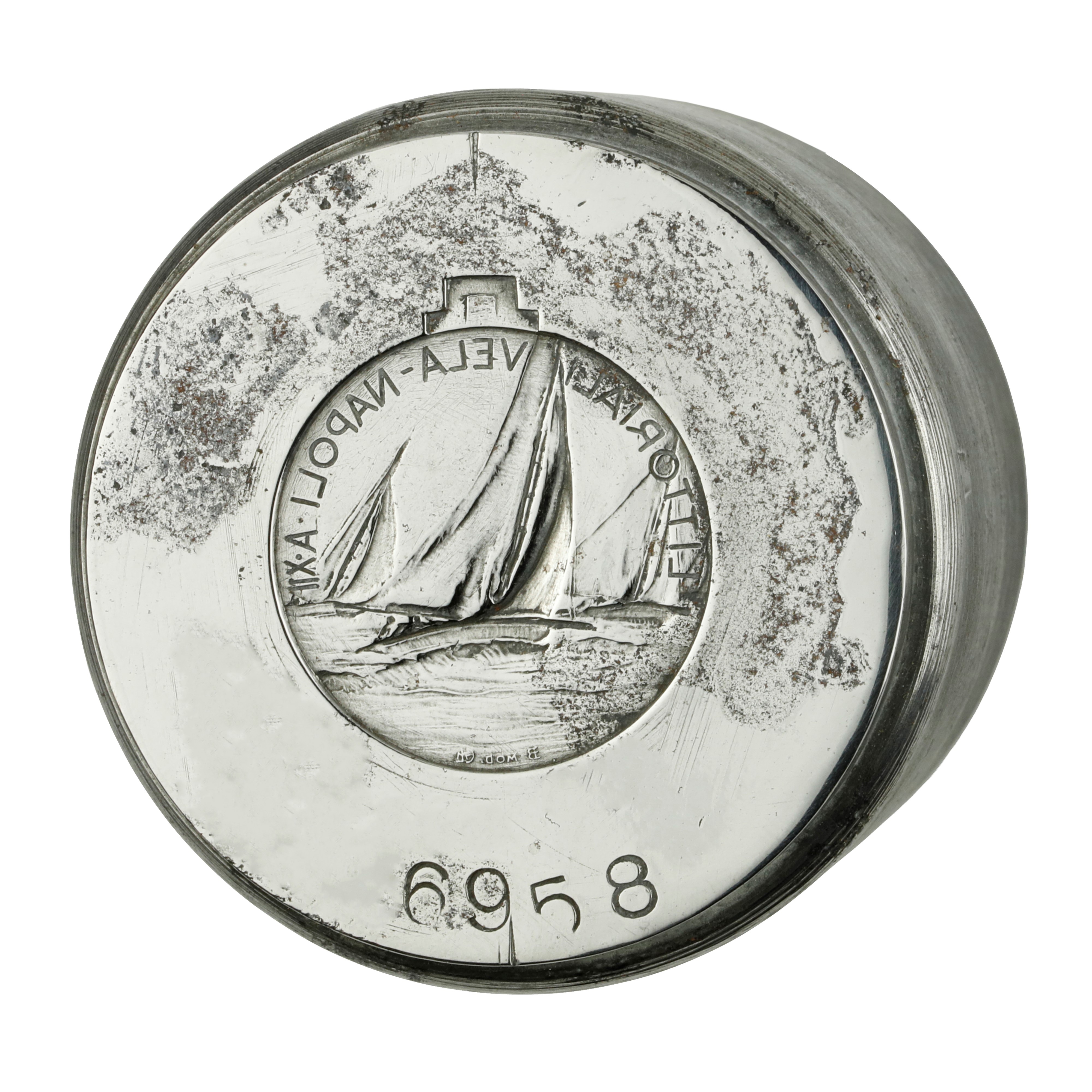 N Littoriali Vela Napoli 47 x 40 mm