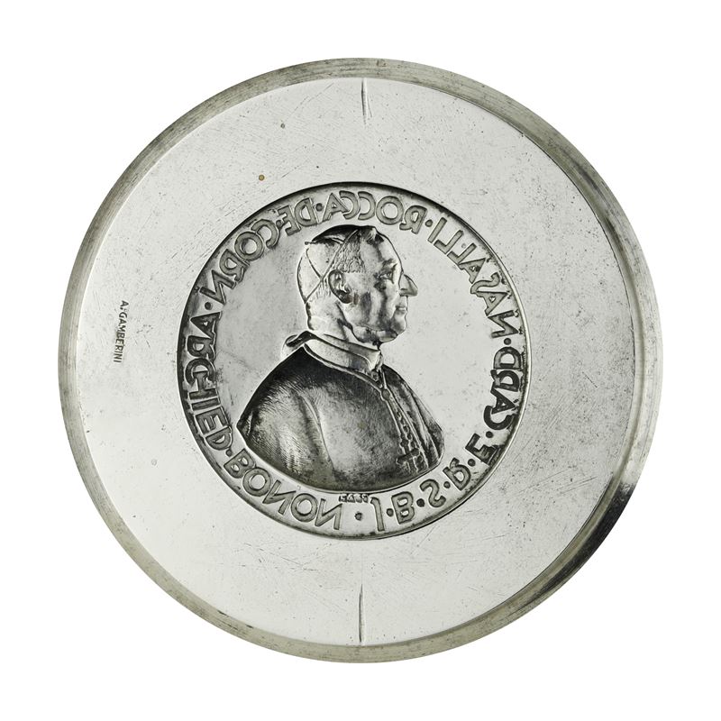 N I.b.s.r.e. Card Nasalli Rocca De Corn Archied Bonon 82 X 40 MM