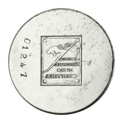 N Scuola Nazionale di Sci Cortina 57 X 46 MM