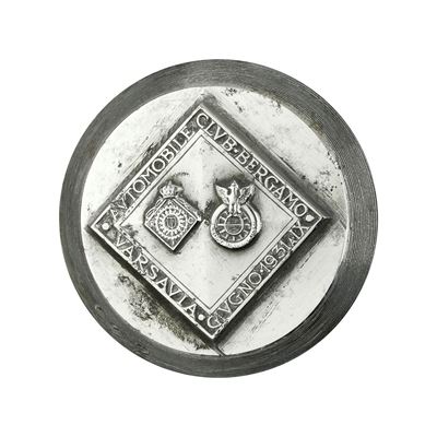 P Automobile Club Bergamo Varsavia Giugno 1931 a IX 42 X 41 MM