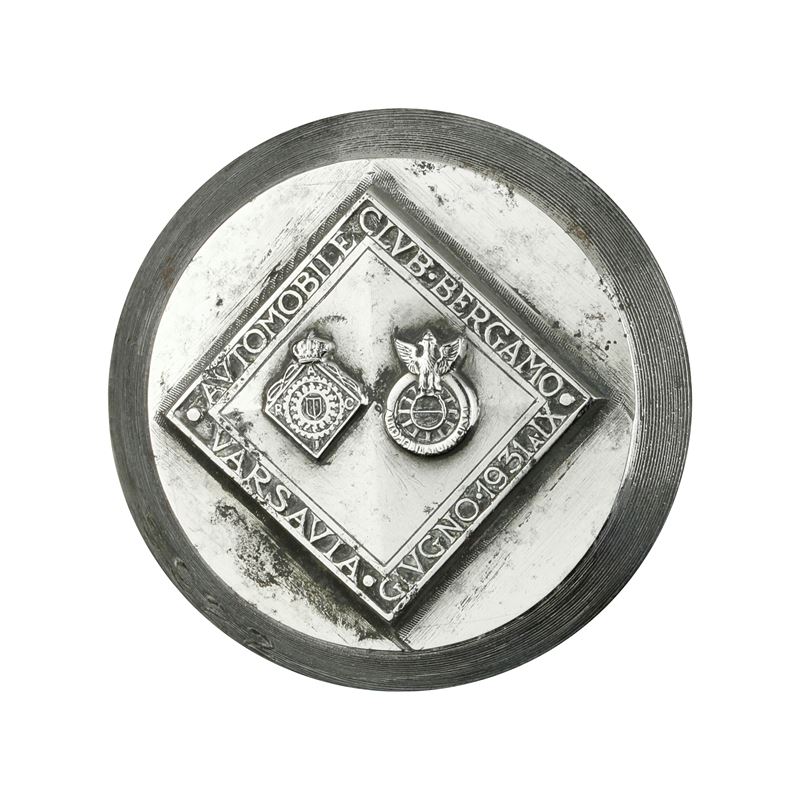 P Automobile Club Bergamo Varsavia Giugno 1931 a IX 42 X 41 MM