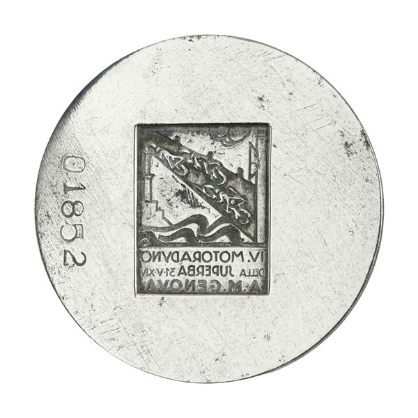 N Iv Motoraduno Della Superba 31.V.Xiv A.M.Genova 47 x 44 mm