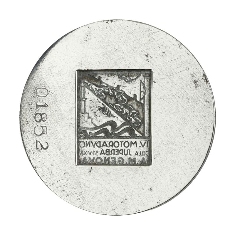 N IV Motoraduno della Superba 31.V.XIV a.M.genova 47 X 44 MM