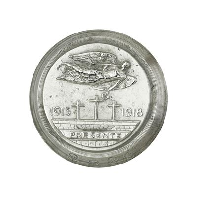 P 1915-1918 Presente 35 X 36 MM
