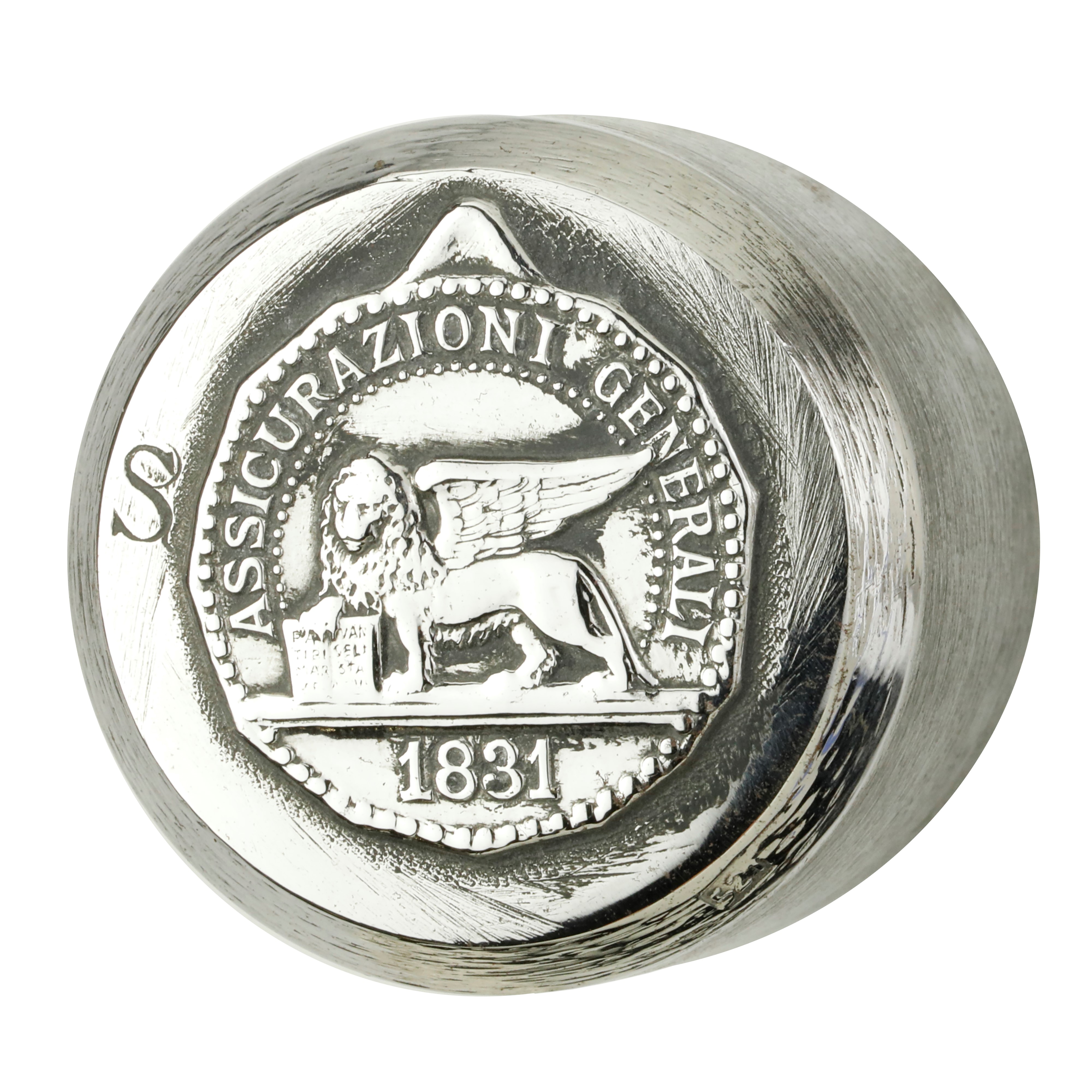 P Assicurazioni Generali 1831 39 X 33 MM