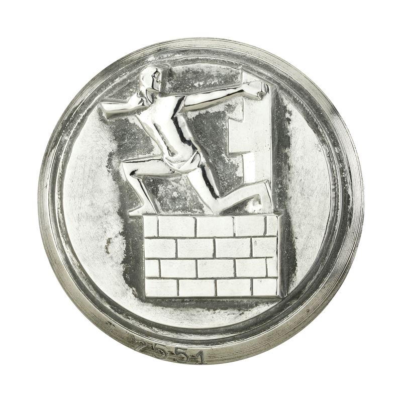 P Atleta che Salta L'ostacolo 61 X 52 MM