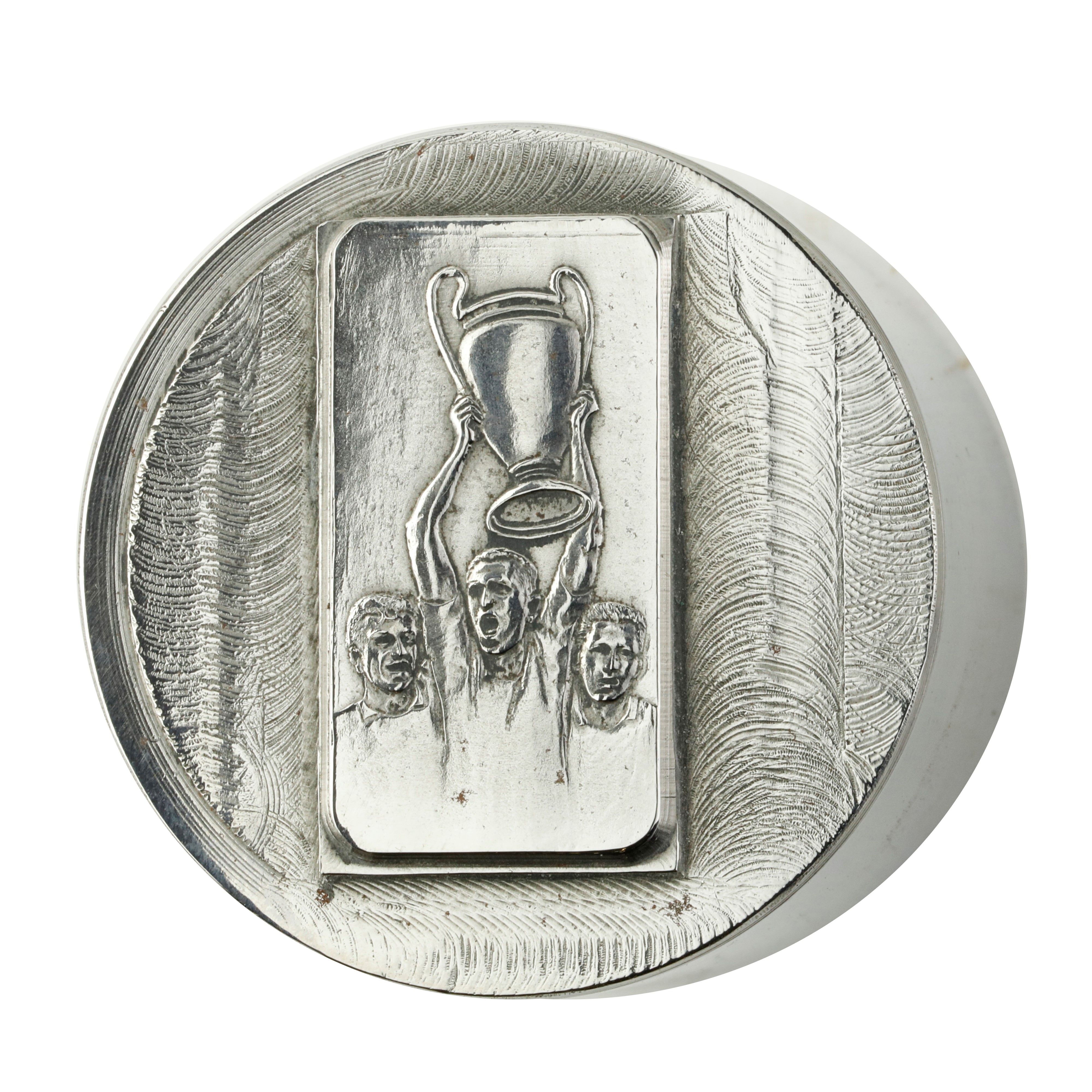 P Giocatori Che Alzano La Coppa 48 x 50 mm