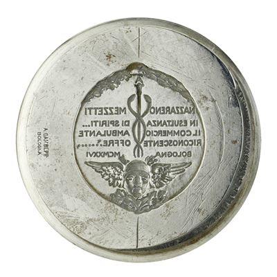 N Nazzareno Mezzetti in Esultanza di Spiriti il Commercio Ambulante Riconoscente Offre Bologna MC...