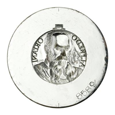 N Alfredo Oriani Nulli Cedit Morigi a XVI 54 X 41 MM