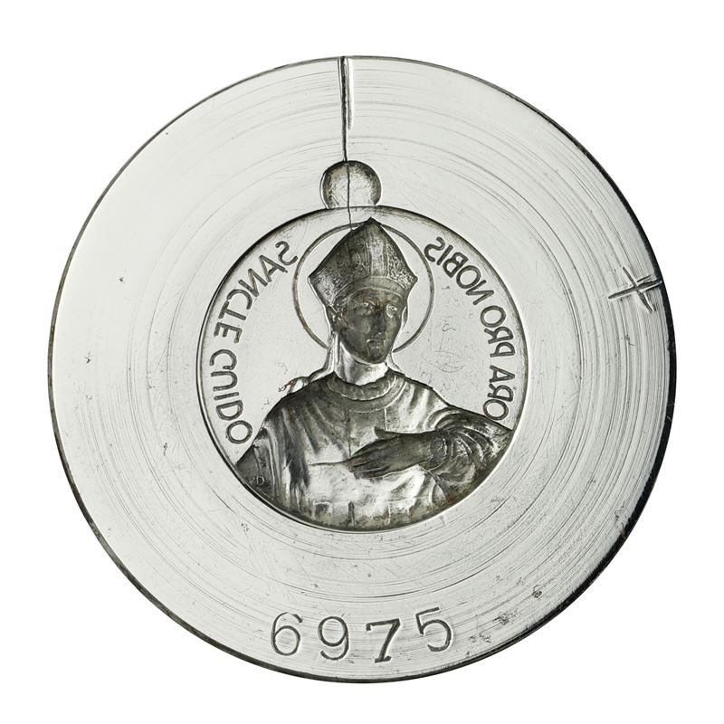 N Sancte Guido Ora Pro Nobis 46 X 39 MM