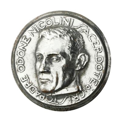 P Padre Oidone Nicolini Sacerdote di Cristo 55 X 48 MM