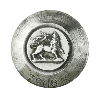 P Leone con Corona e Nastro 31 X 35 MM