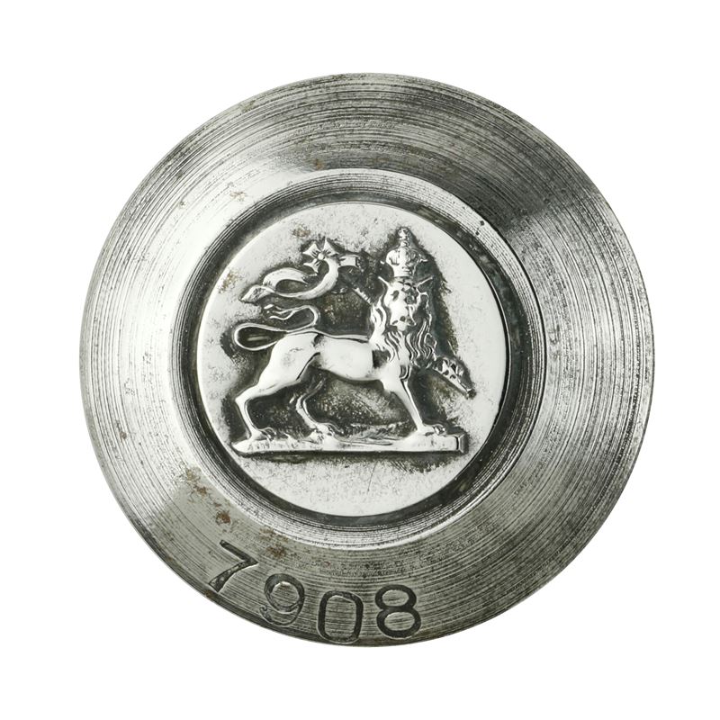 P Leone con Corona e Nastro 31 X 35 MM