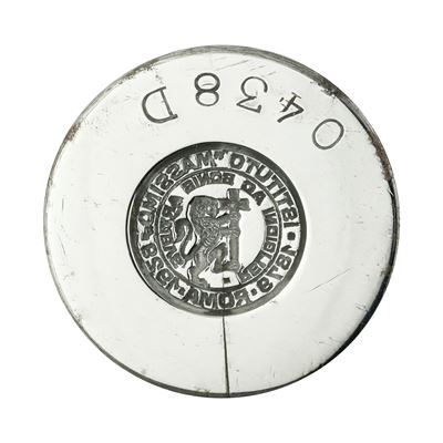 N Istituto "massimo" 1879 Roma 1929 Religioni Ac Bonis Artibus 33 X 28 MM