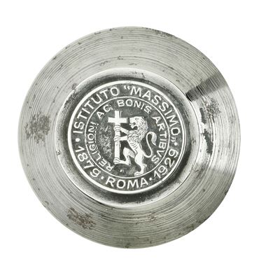 P Istituto "massimo" 1879 Roma 1929 Religioni Ac Bonis Artibus 31 X 29 MM
