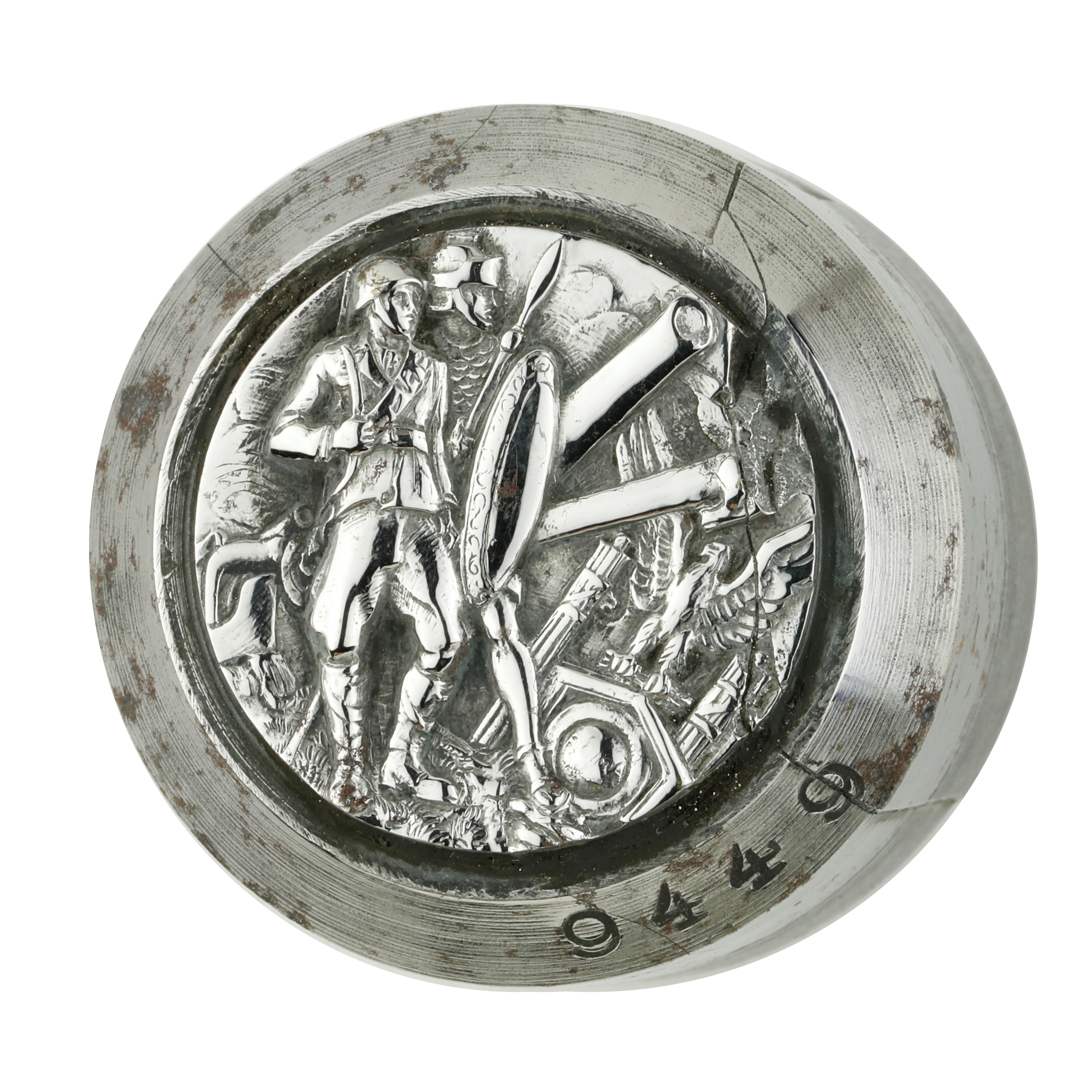 P Militi Cannoni Aquila e Fasci 41 X 37 MM