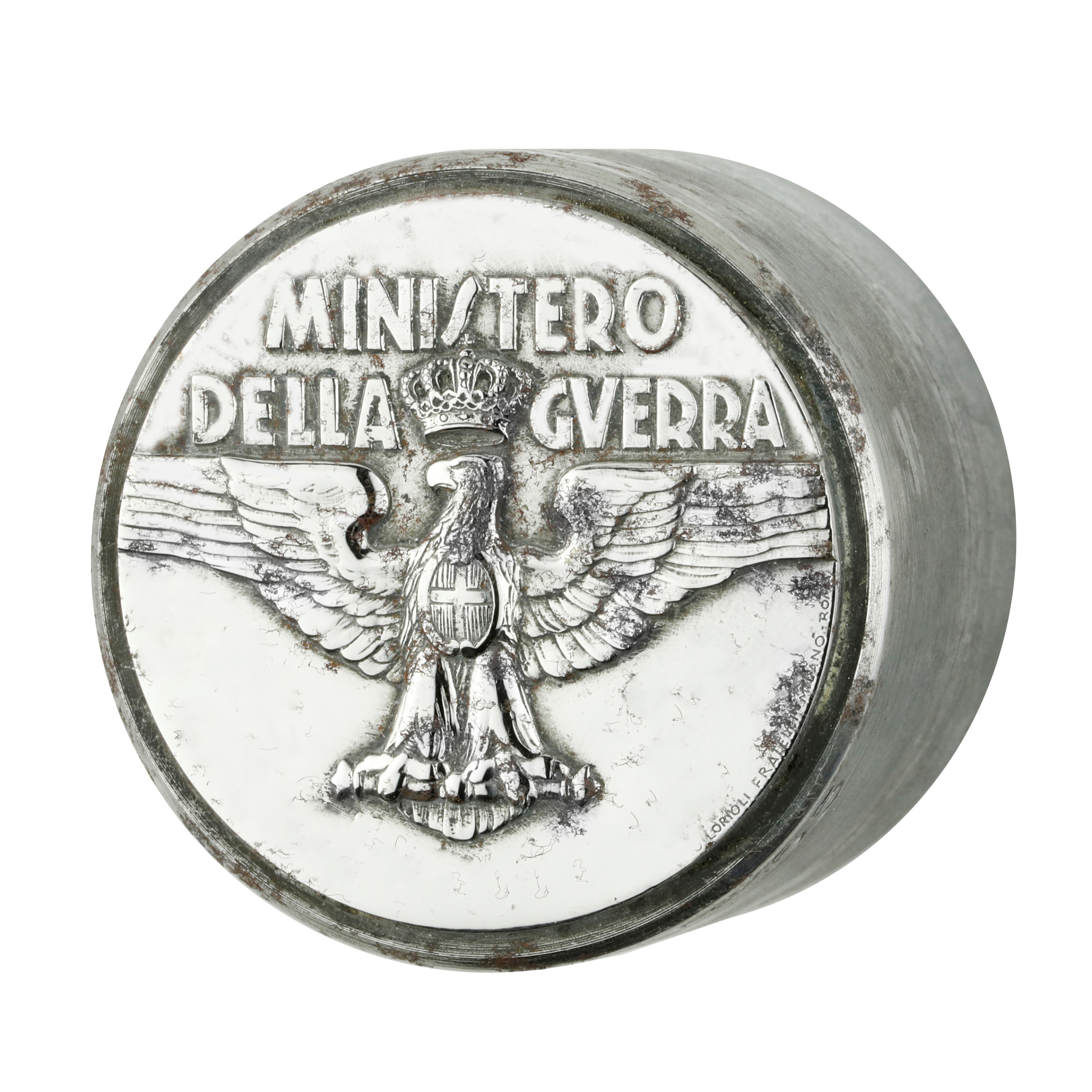 P Ministero della Guerra Lorioli Fratelli Milano Roma 43 X 43 MM
