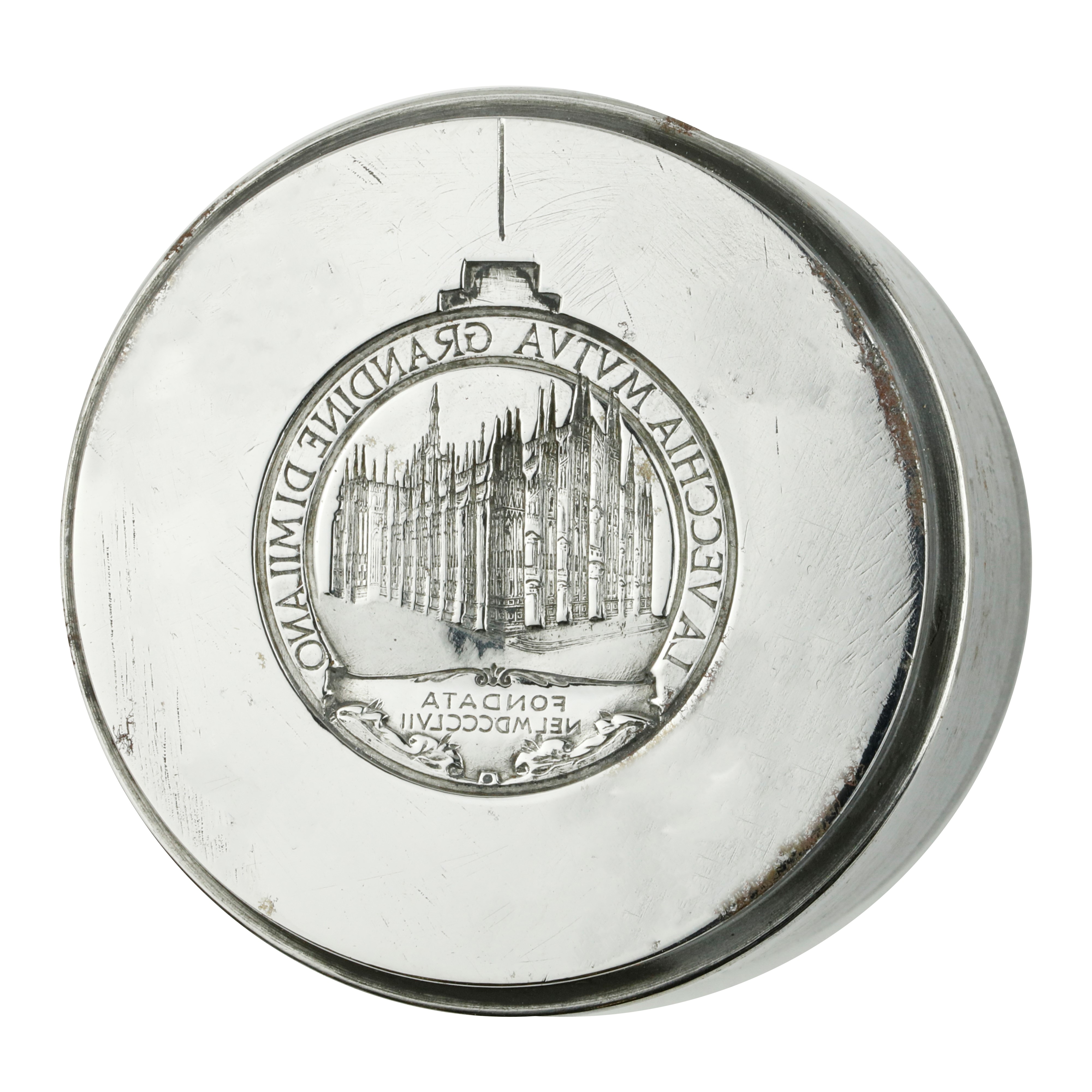 N la Vecchia Mutua Grandine di Milano Fondata nel MDCCCLVII 52 X 39 MM