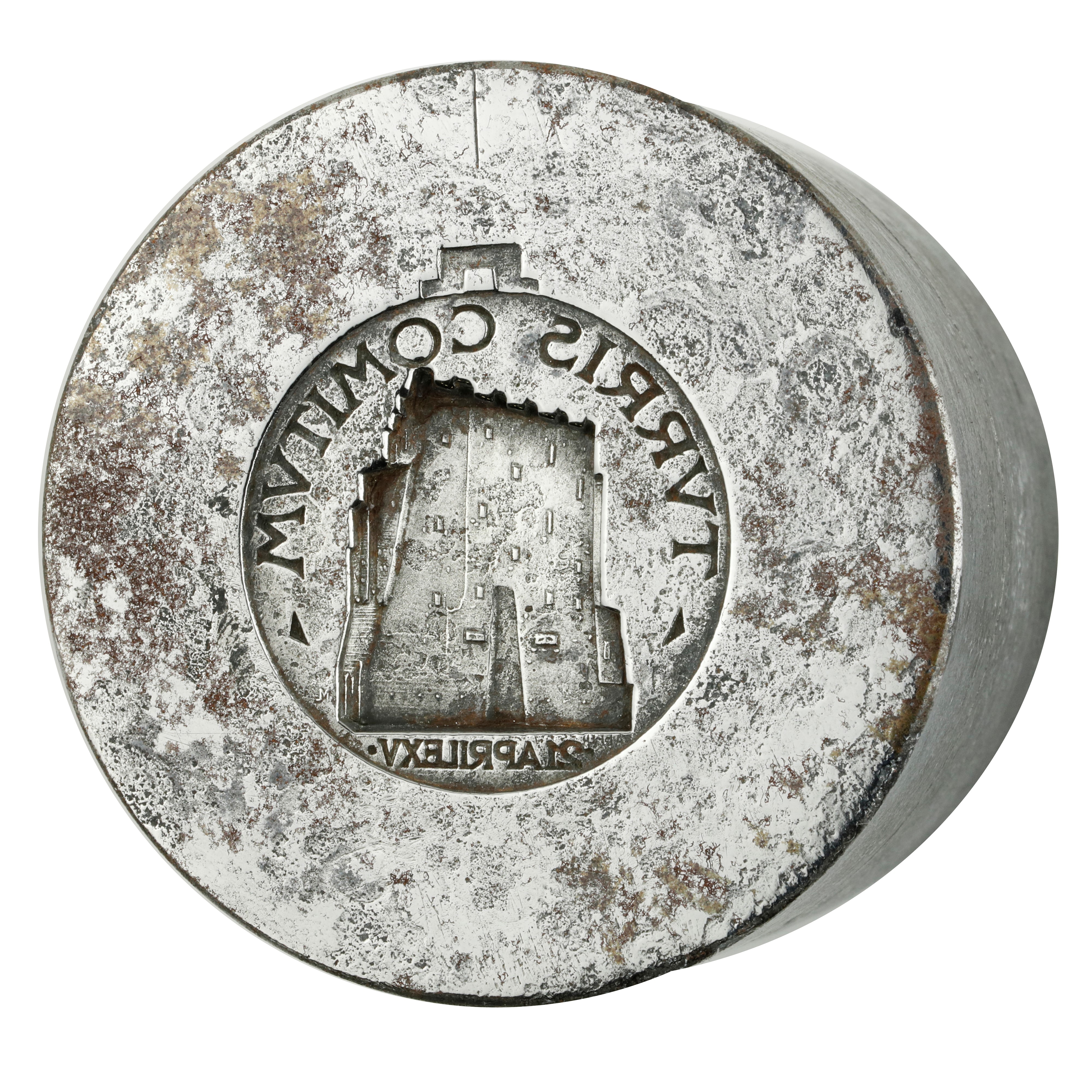 N Turris Comitum 21 Aprile XV° 58 X 47 MM