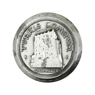 P Turris Comitum 21 Aprile XV° 41 X 39 MM