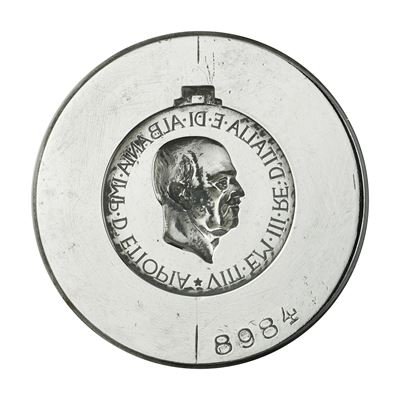 N vitt.em.III.re.D'italia.e.DI.albania.imp.D'etiopia. 57 X 45 MM