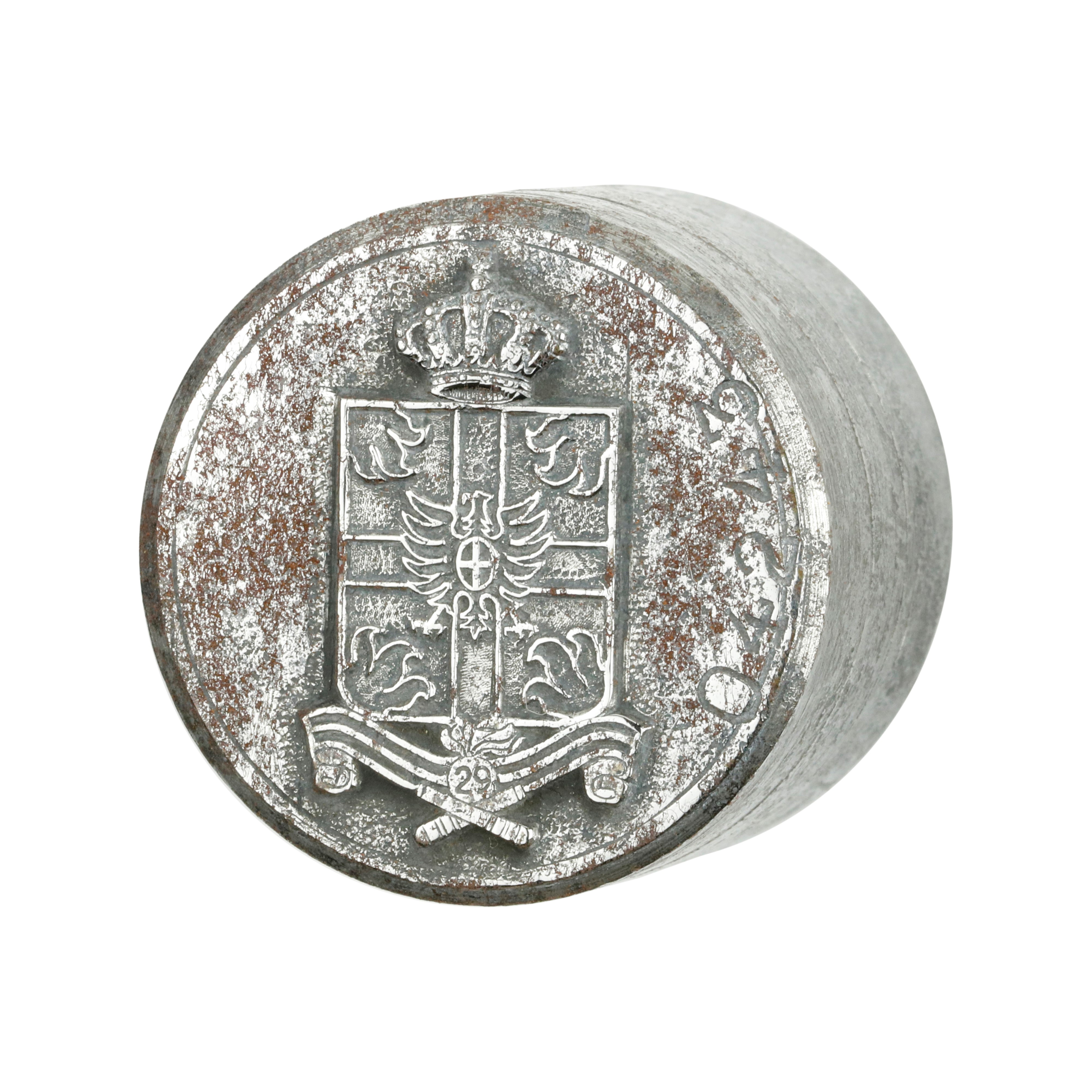 P Aquila Croce Sabauda e Corona 29 36 X 36 MM