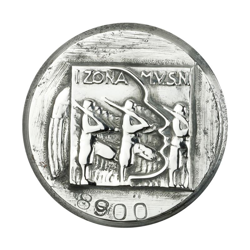 P I° Zona M.V.s.n Milizia Volontaria per la Sicurezza Nazionale 39 X 41 MM